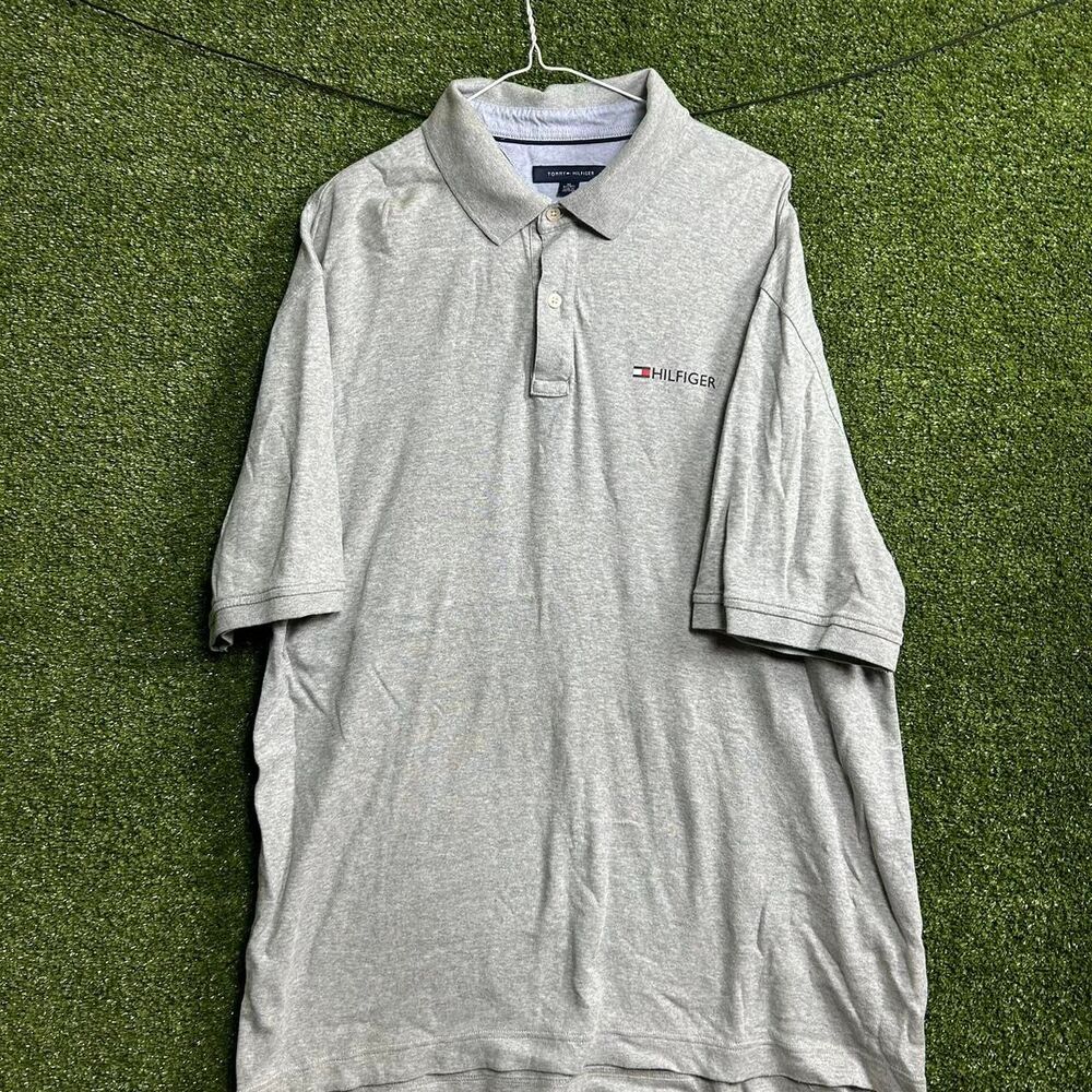 Tommy-hilfiger Men's Grey Polo-shirts